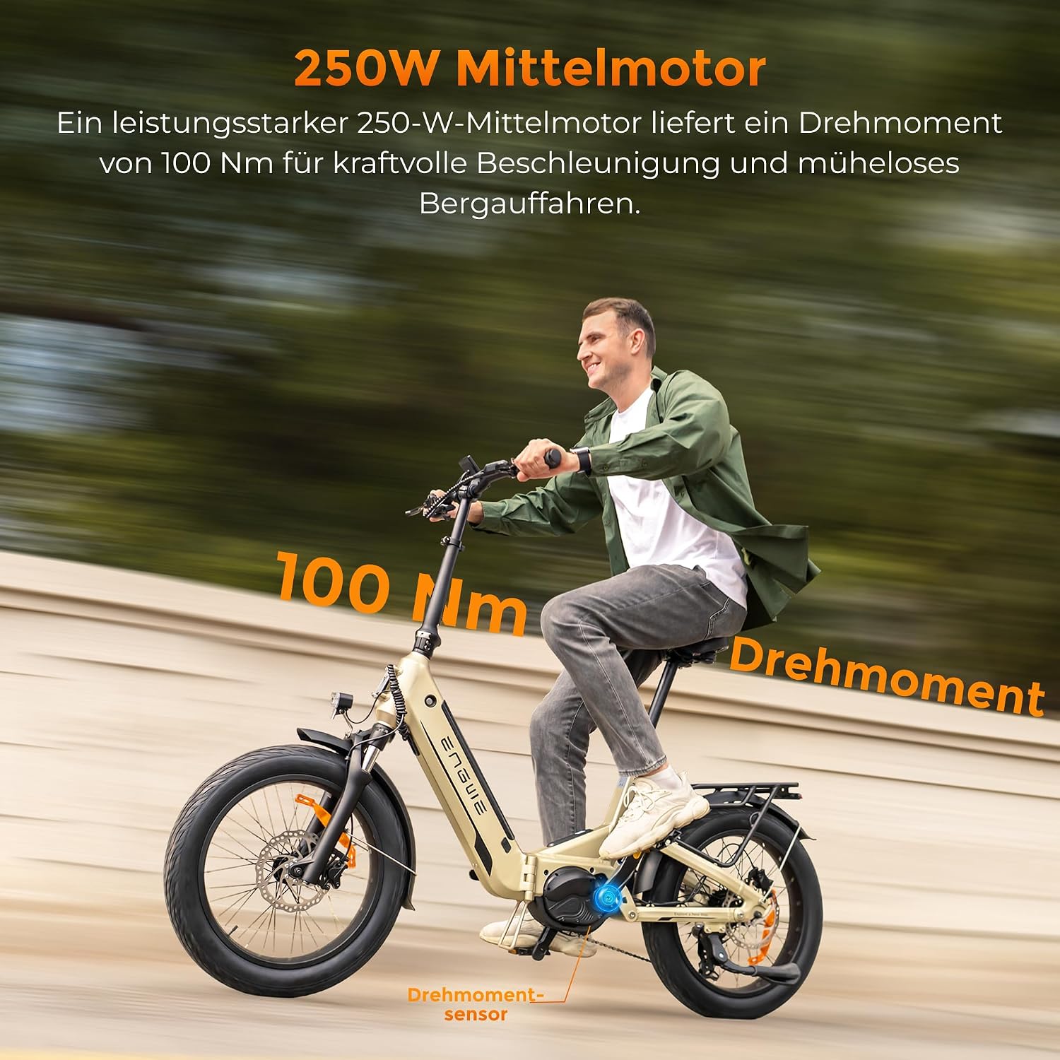 ENGWE L20 3.0 Pro E-Bike Schwarz 48V 15Ah Mittelmotor