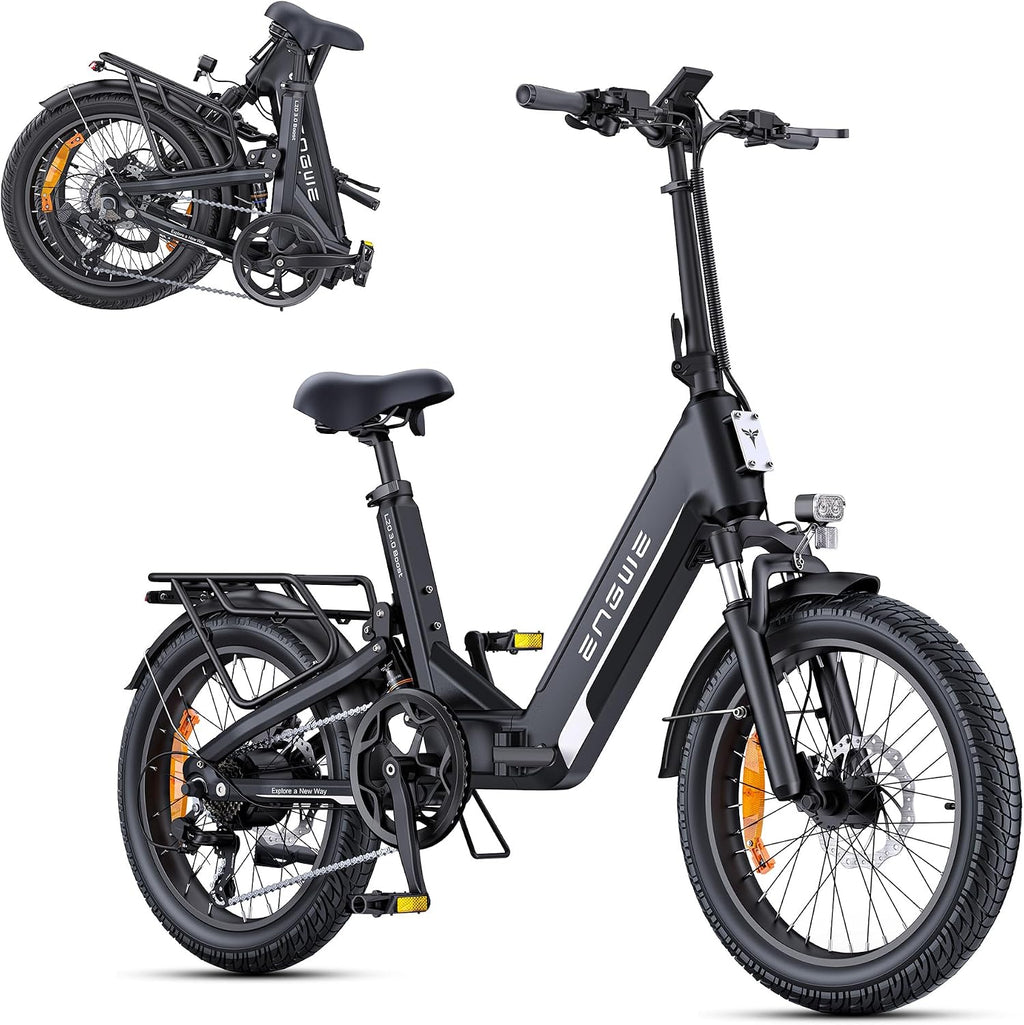 ENGWE L20 3.0 Boost E Bike 48V 13,5Ah 250W 20 Zoll Schwarz