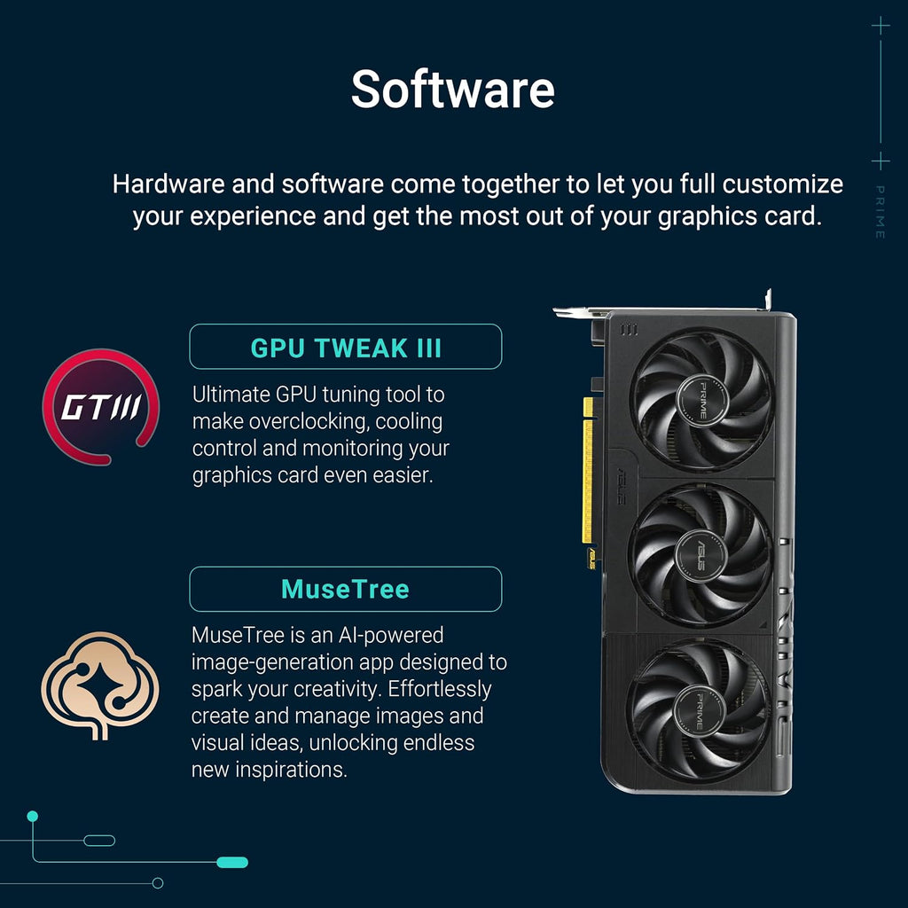 ASUS Prime GeForce RTX 5060 8 GB GDDR7 OC Edition Grafikkarte PCI Express x16