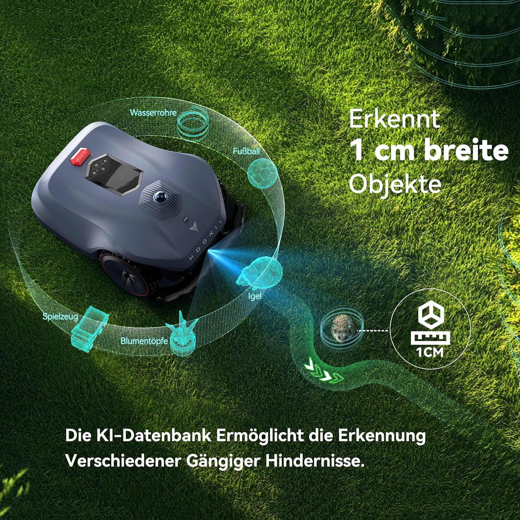 HOOKII Neomow X SE Mähroboter Ohne Begrenzungskabel 3000㎡ Grau