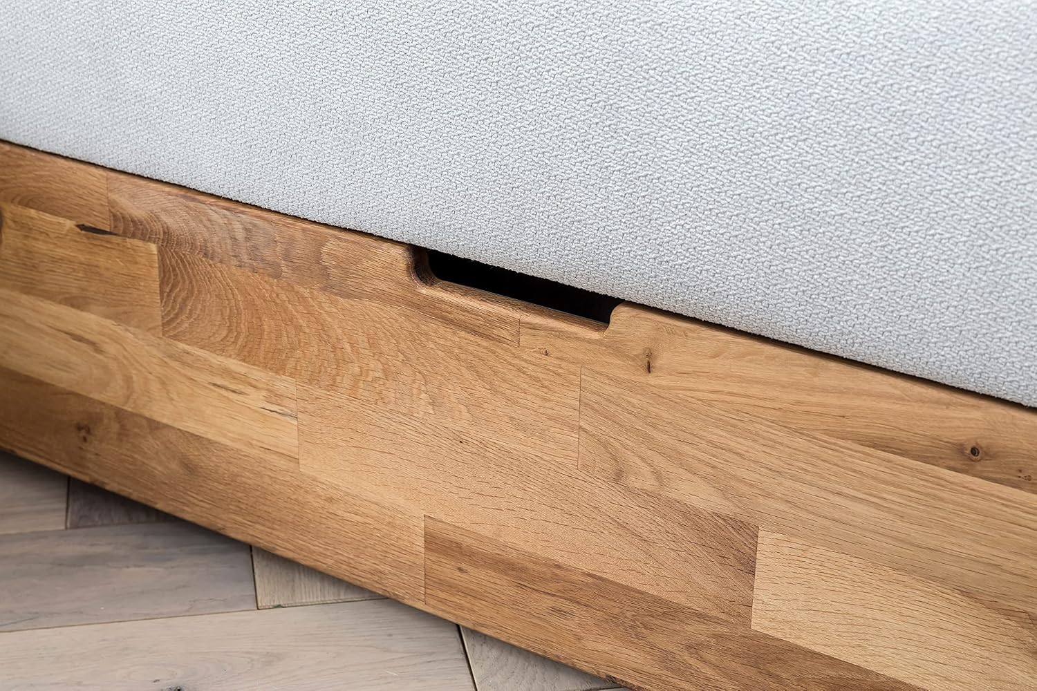 Belanoti MARBO Boxspringbett 180x200 Mit Bettkasten 7-Zonen Taschenfederkern Matratze Inklusive Visco Topper Weißgrau