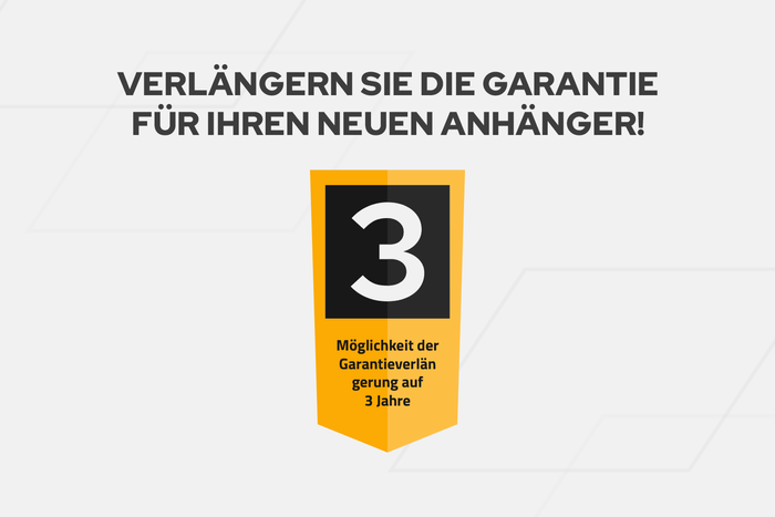 Leichtanhänger auf Blattfedern 200×125 UNITRAILER GARDEN 201/R KIPP mit BIS-Seiten, H-0-Rahmen und grauer Plane-Neu